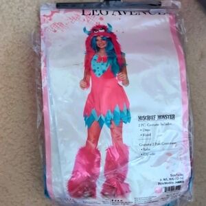 Mischief Monster teen costume Jr size M/L (12-14)